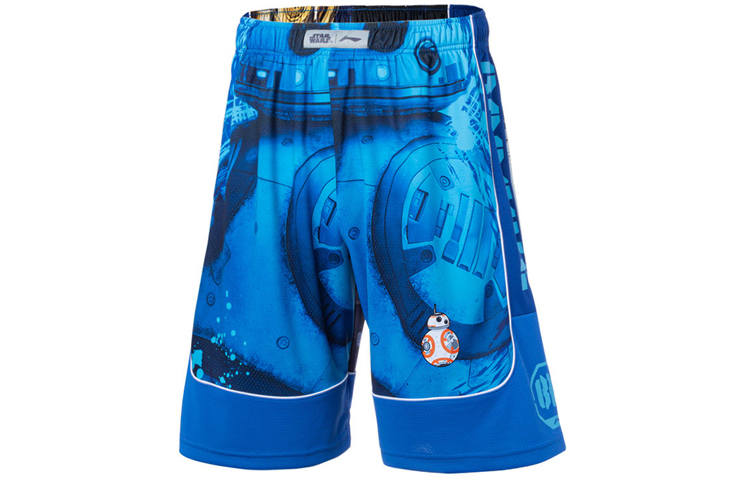 Li-Ning Li Ning Casual Shorts Men's Blue Moderate