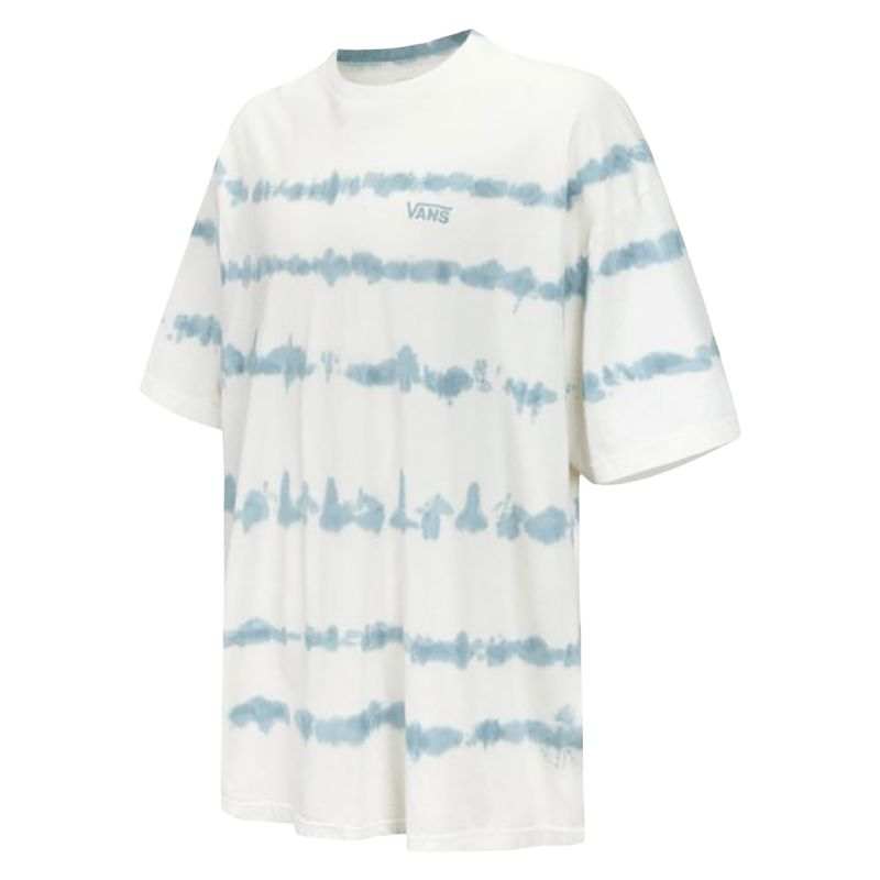 Vans Vans T Shirts Men's Blue/White Crew Neck Moderate