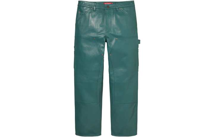 Supreme Supreme Leather Double Knee Painter Pant