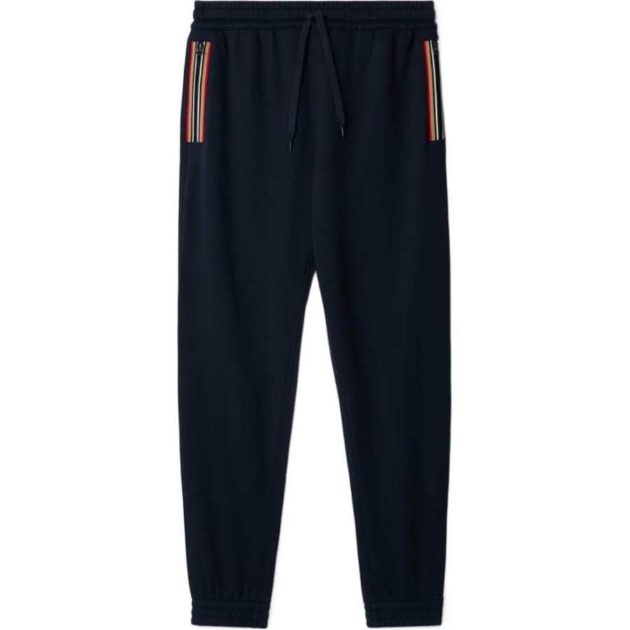 Burberry SS24 Casual Pants Men's Marine Blue