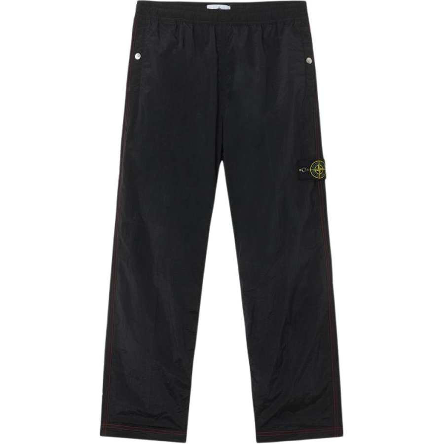 STONE ISLAND Year Of The Snake Limited Collection SS25 Casual Pants Unisex Black