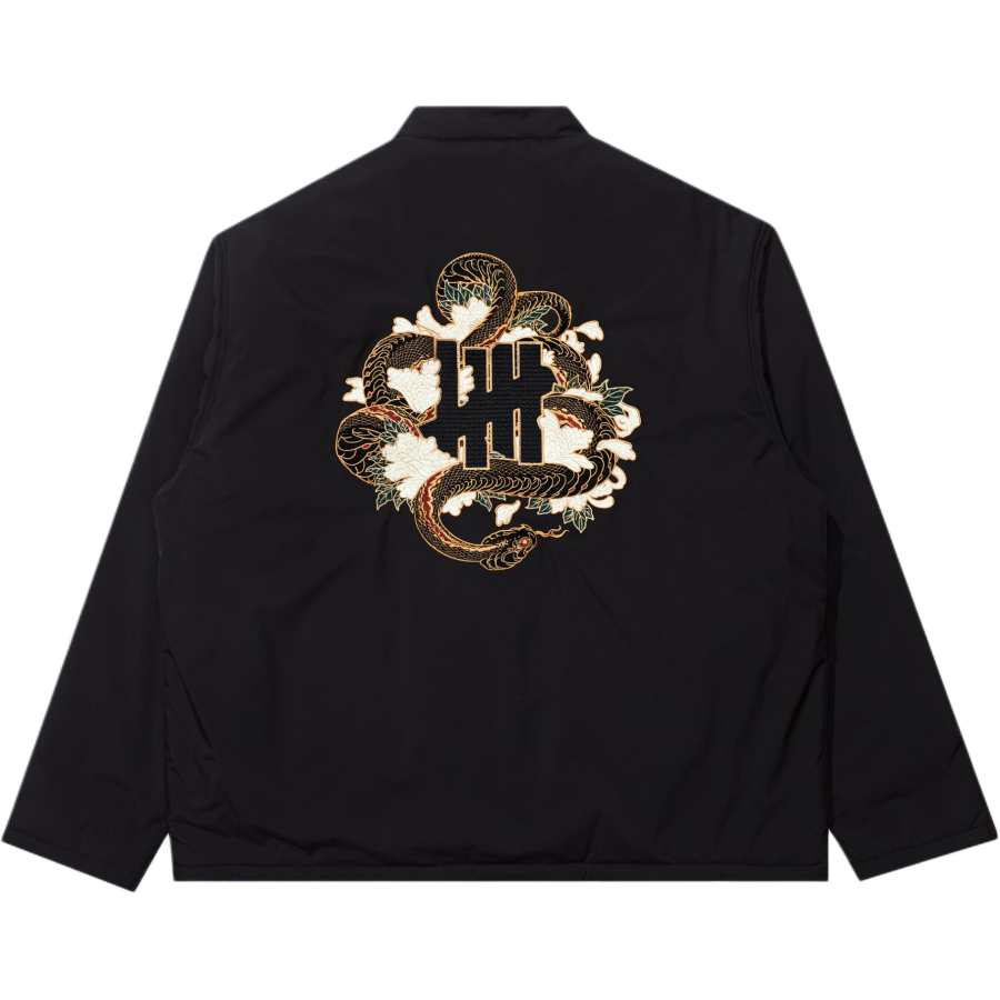 UNDEFEATED CNY Year Of The Snake Capsule Collection Puffer Jackets Unisex Black Moderate