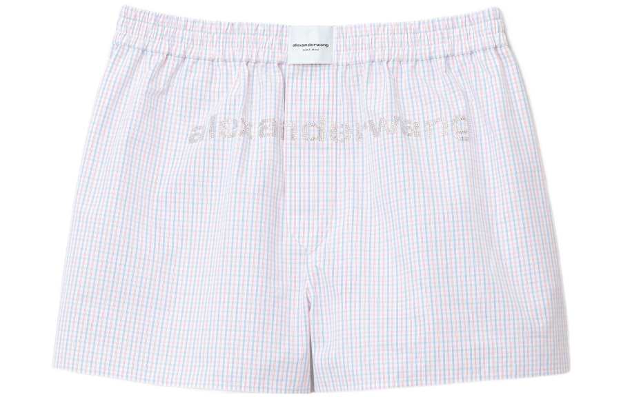 Alexander Wang Casual Shorts Unisex Red Moderate