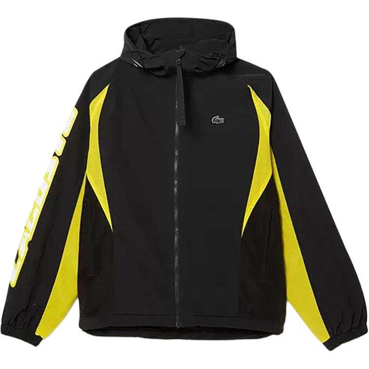 LACOSTE LACOSTE Jacket Men's Yellow Black