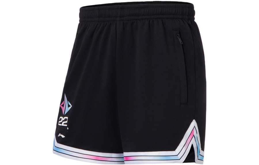 Li-Ning Li Ning Sports Life Collection Casual Shorts Men's Black