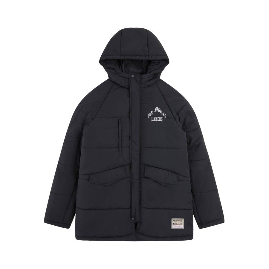 Mitchell Ness Mitchell Ness Puffer Jacket Unisex Black