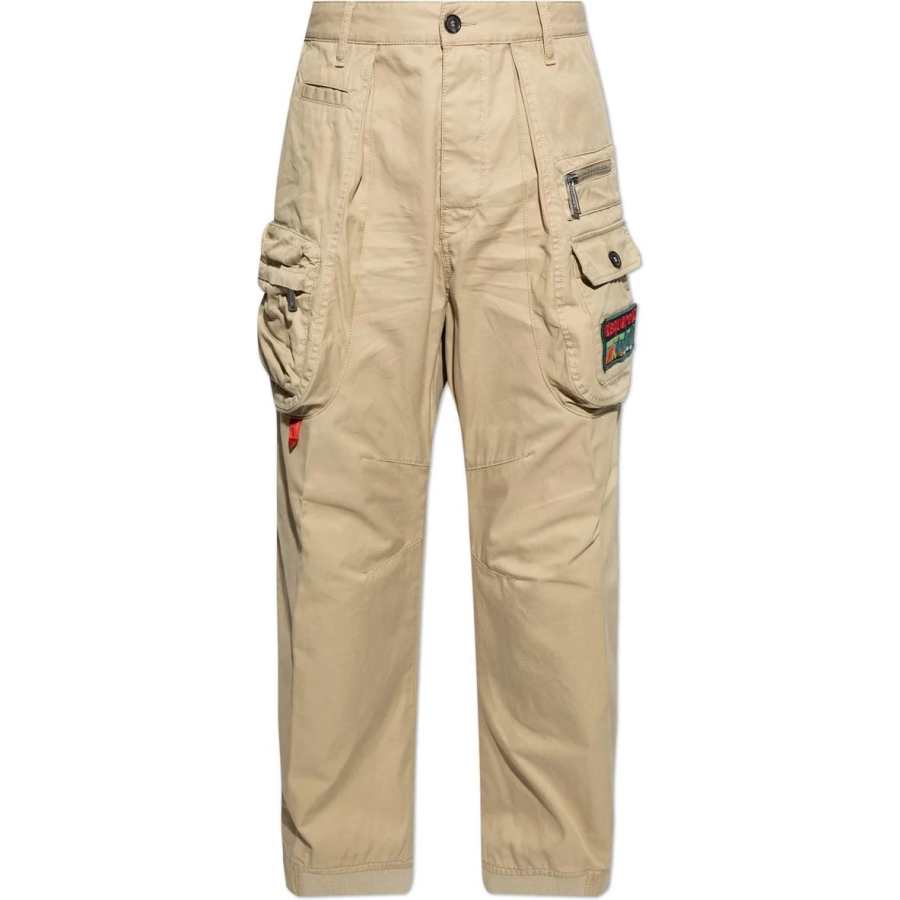 DSQUARED 2 Dsquared2 Logo Patch Cargo Trousers