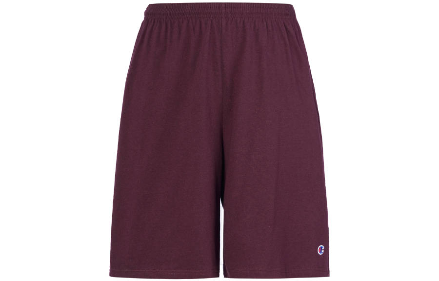 Champion Casual Shorts US Version Unisex Burgundy