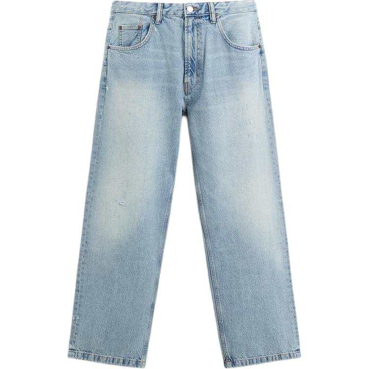 ZARA Valentine's Day Collection SS25 Jeans Men's Light Blue