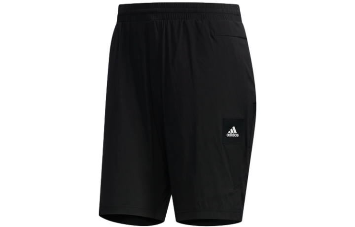 Adidas Adidas Casual Shorts Men's Black Moderate