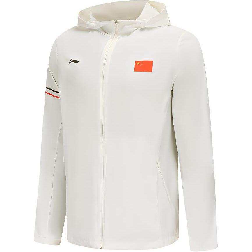 Li-Ning Li Ning Trench Coat Unisex Champagne White