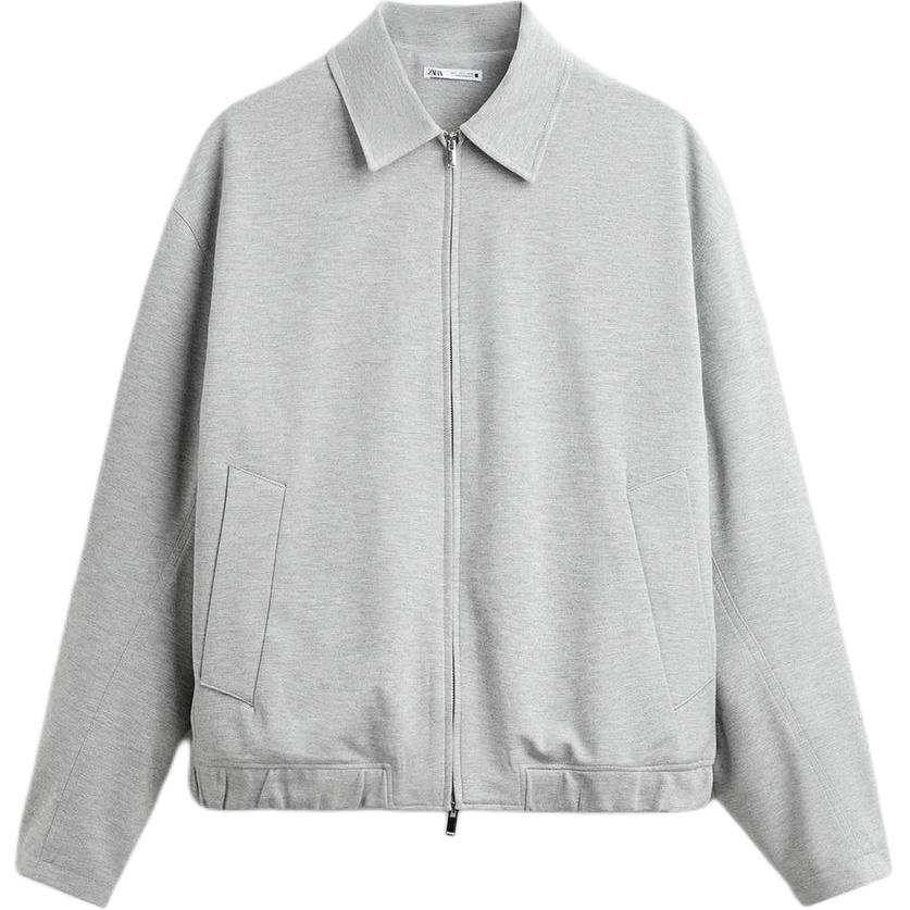 ZARA ZARA Jackets & Coats Men's Light Gray