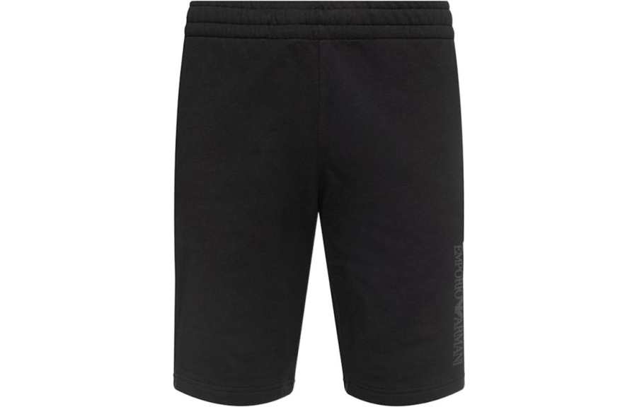 EMPORIO ARMANI Casual Shorts Men's Black Moderate
