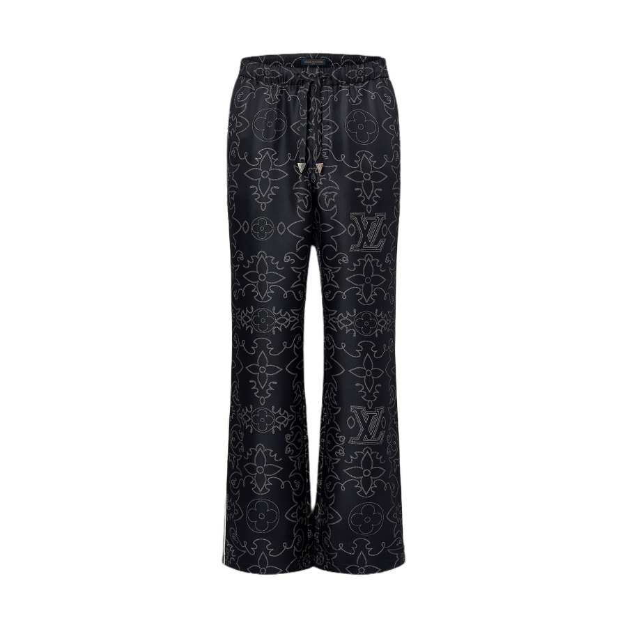 LOUIS VUITTON FW24 Casual Pants Men's Black