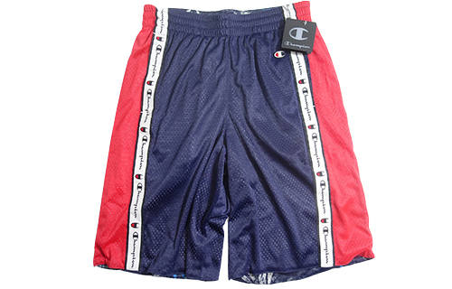 Champion Champion Shorts Unisex Navy Blue Red