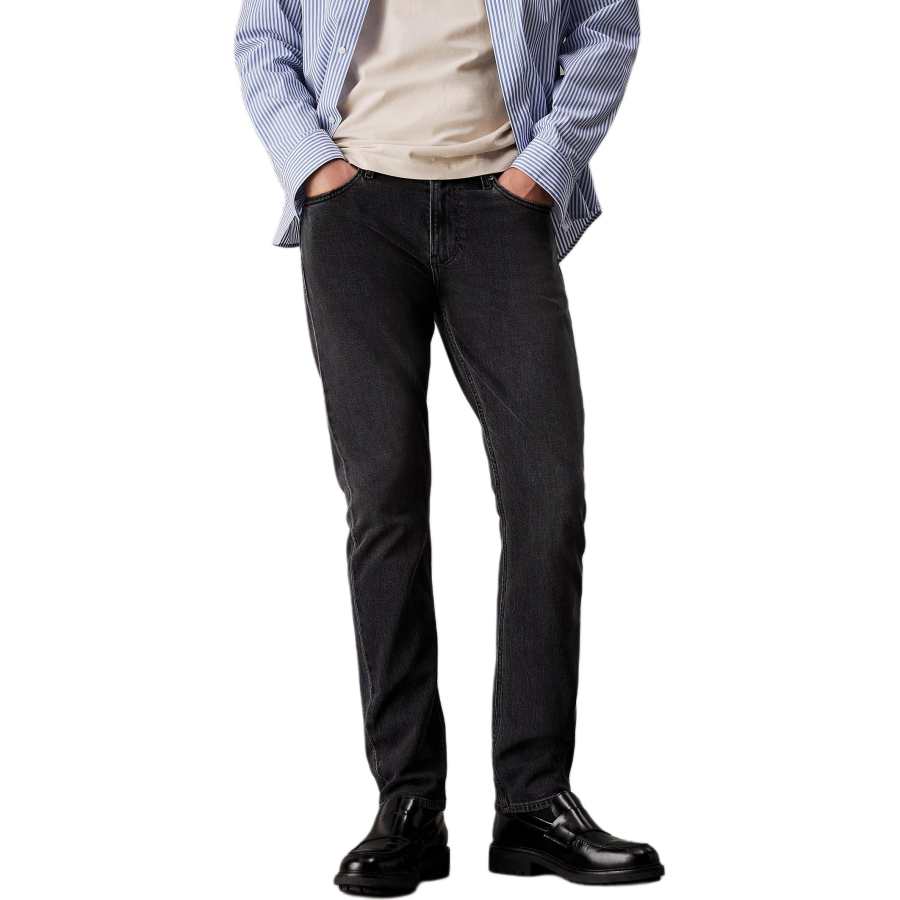 CALVIN KLEIN Jeans Europe Version Men's Denim Black
