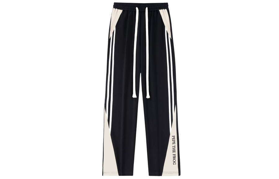 Pepe The Frog Casual Pants Unisex Black