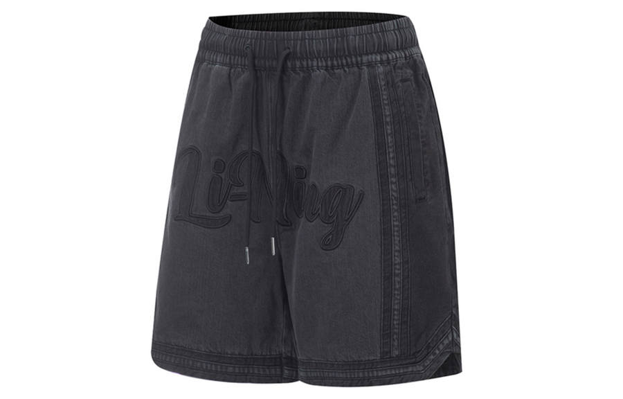 Li-Ning Li Ning Denim Shorts Men's Black