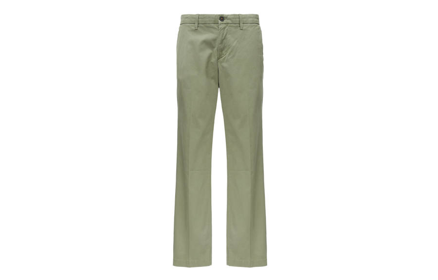 Timberland Casual Pants Men's Kassel Green Moderate Straight Fit Pants