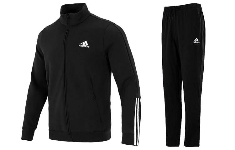 Adidas Adidas Bayern Munich Black Casual Sportswear Men's Stand Collar Moderate