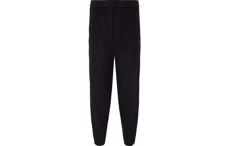 EMPORIO ARMANI Casual Pants Men's Marine Blue Moderate Cuffed Pants