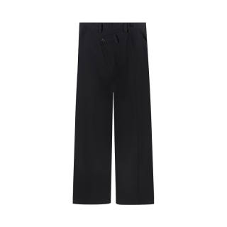 TERRA INCOGNITA Casual Pants Unisex Black Moderate Wide Leg Pants