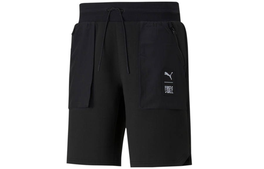 PUMA Casual Shorts Men's Black Moderate