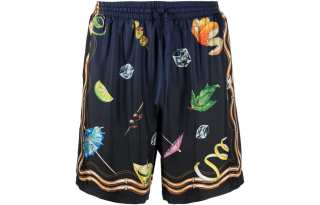 CASABLANCA Shorts With Drawstrings