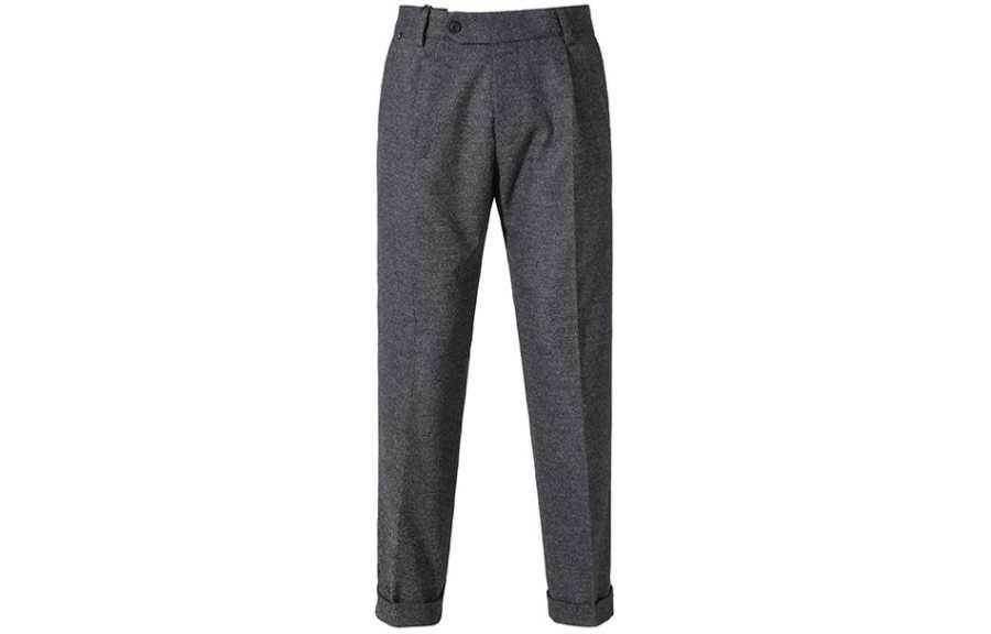 HUGO BOSS SS24 Casual Pants Men's Dark Gray