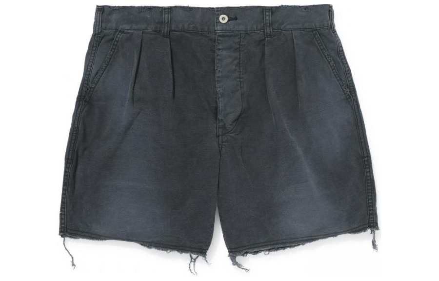 MADNESS MADNESS Denim Shorts Unisex Black Moderate