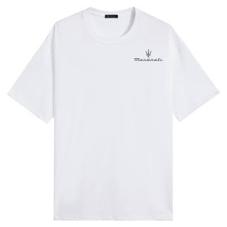 Maserati T Shirts Unisex Crew Neck Moderate Heavyweight