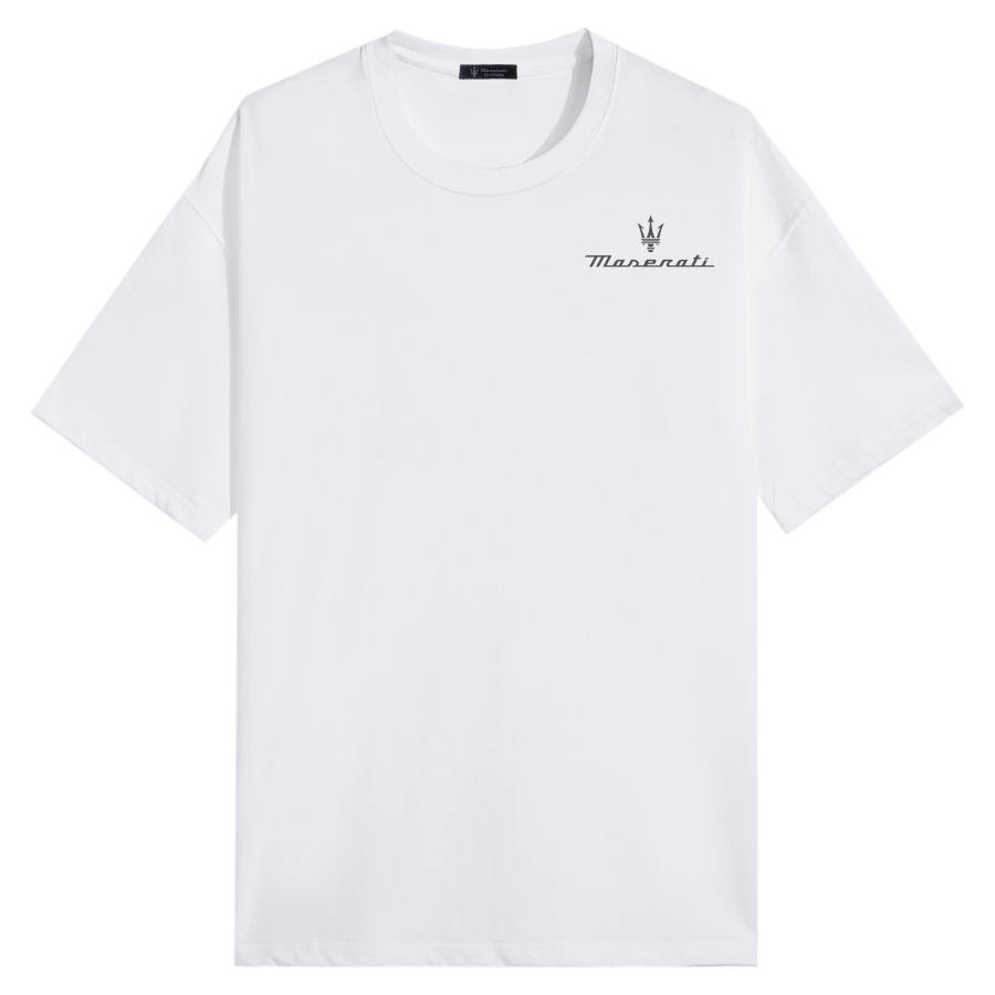 Maserati T Shirts Unisex Crew Neck Moderate Heavyweight