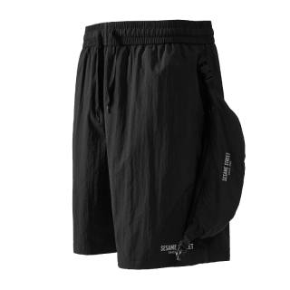 SESAME STREET Cargo Shorts Unisex Comes With Crossbody Bag