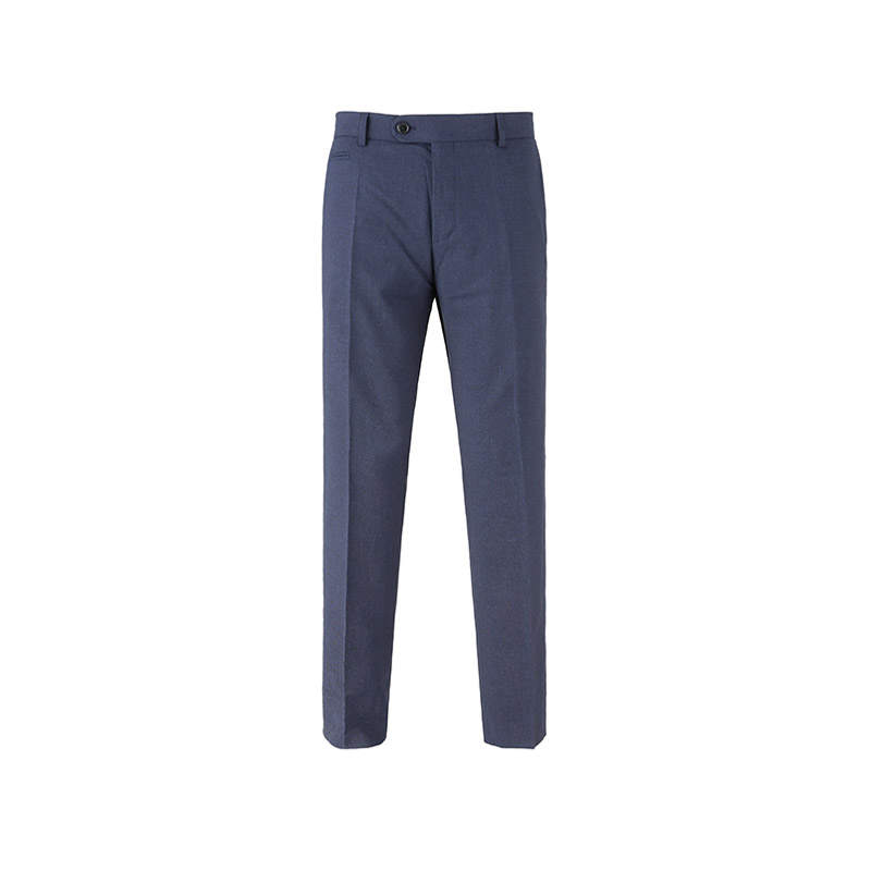 HUGO BOSS SS24 Suit Pants Men's Dark Mixed Blue
