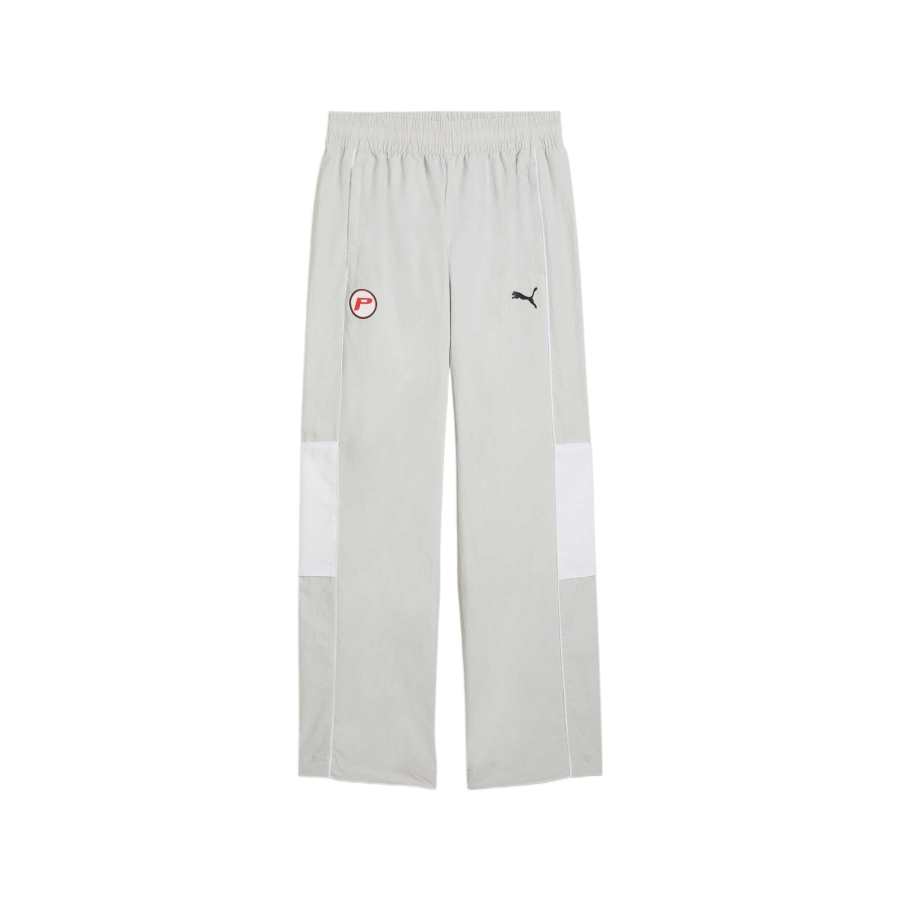 PUMA Graphic Casual Pants Unisex Light Gray