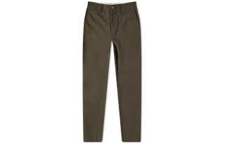 Visvim Casual Pants Men's Brown Moderate Straight Fit Pants