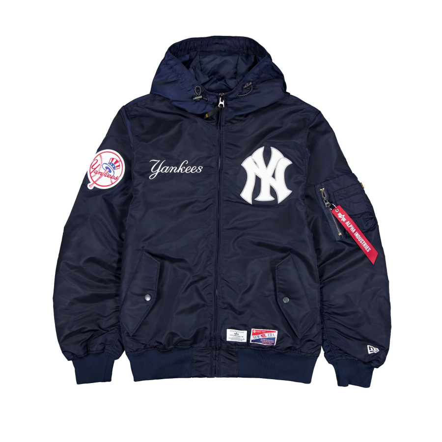 New Era x Alpha Industries FW24 Jacket Unisex Navy Blue