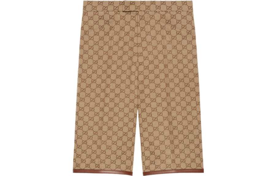 GUCCI SS22 Casual Shorts Men's Khaki
