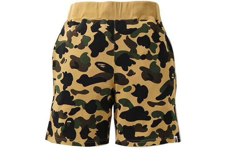 A BATHING APE Bape 1st Camo Sweat Shorts SS21