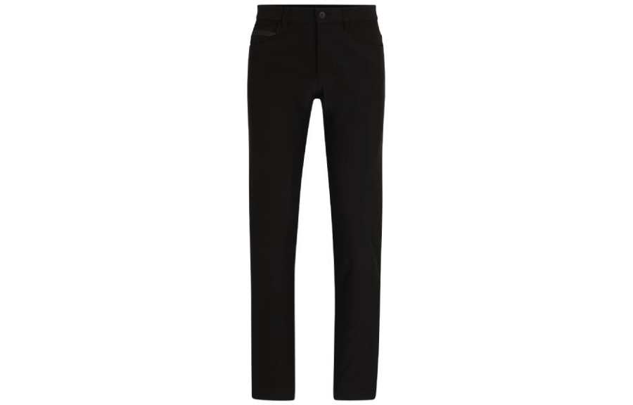 HUGO BOSS FW23 Casual Pants Men's Black