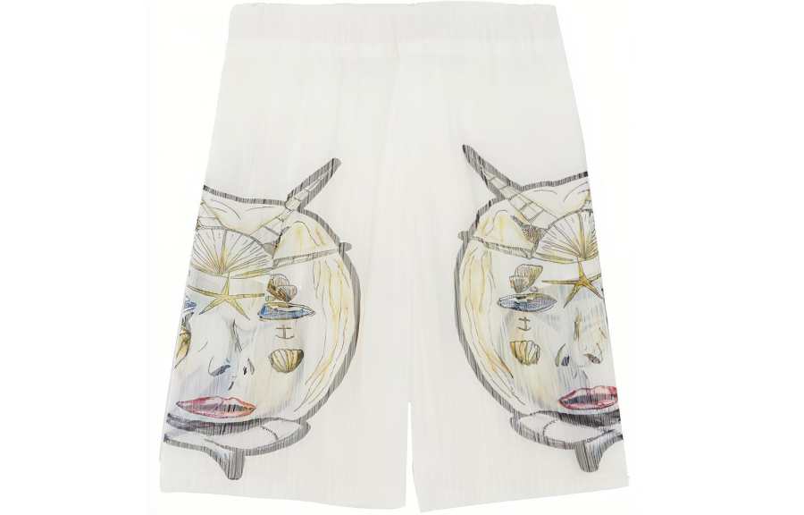 Burberry Casual Shorts Men's White