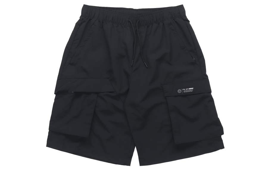 Li-Ning Li Ning Sports Fashion Collection Casual Shorts Men's Black