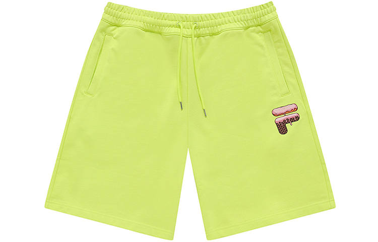FILA FUSION ICECREAM Casual Shorts Unisex Bright Green Moderate