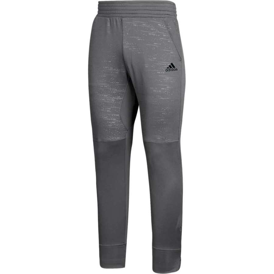 Adidas Adidas Clothing Casual Pants Men's Gray Moderate Tapered Pants