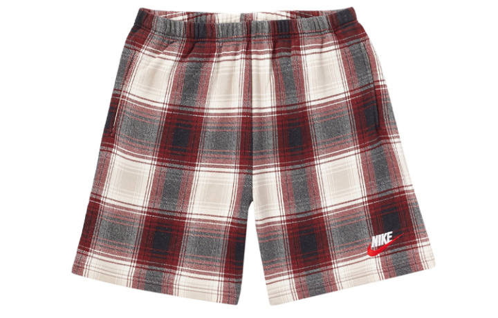 Supreme Supreme Nike Plaid Sweatshort