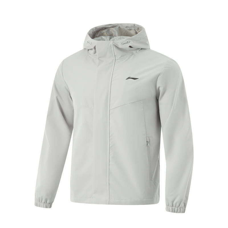 Li-Ning Li Ning Trench Coat Men's Waterdrop Gray