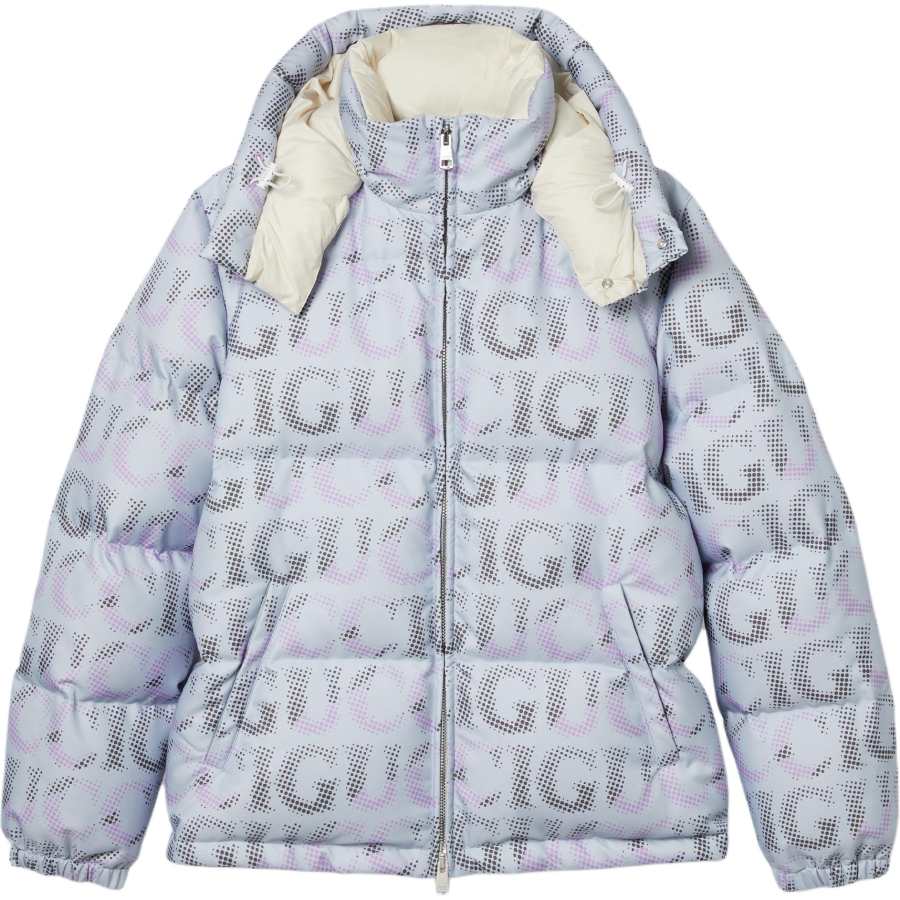 GUCCI GUCCI Allover Logo Printed Down Jacket