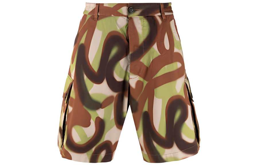 DSQUARED 2 【Previous SeasonFinal Sale】spray-paint cargo shorts