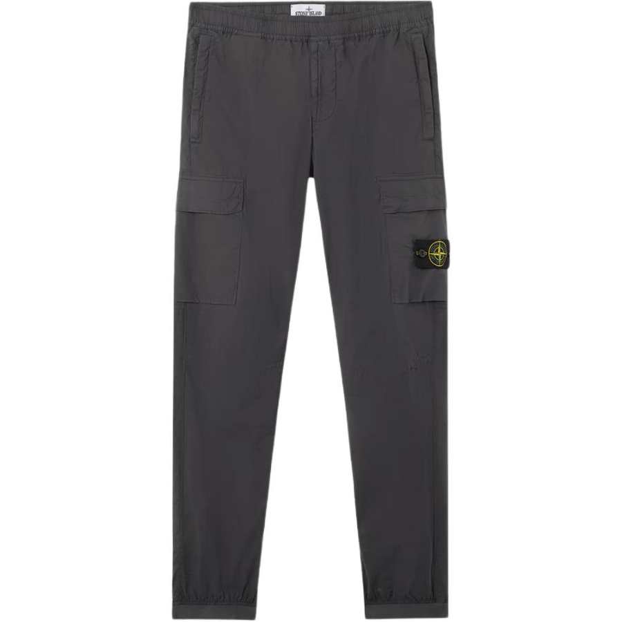 STONE ISLAND Compass Patch Tapered Leg Cargo Pants