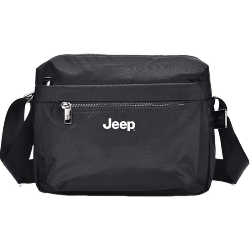 Jeep Jeep Waterproof Fabric Shoulder Bag Regular Men's Black